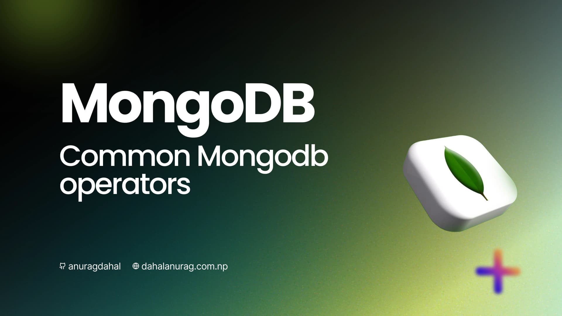 Common MongoDB Operators article thumbnail