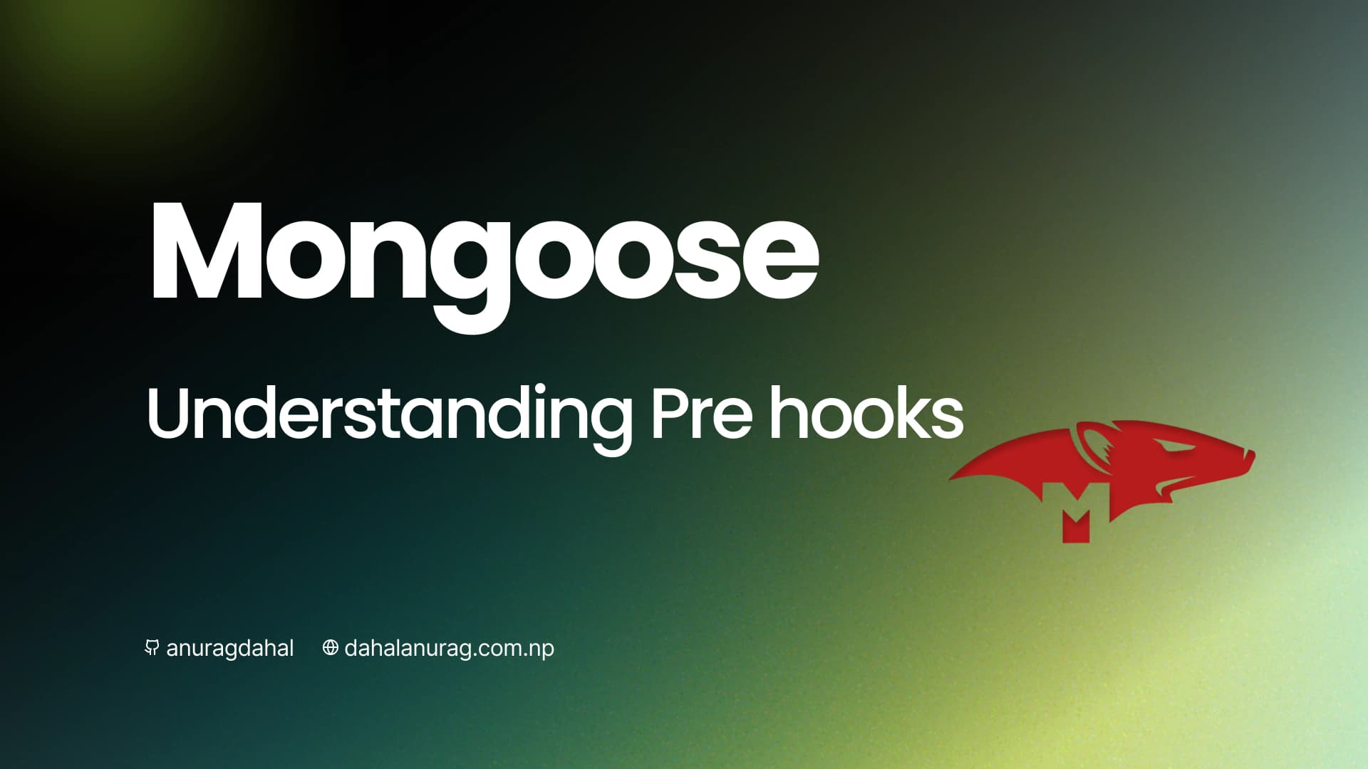 Understanding Mongoose Pre Hooks and Methods article thumbnail